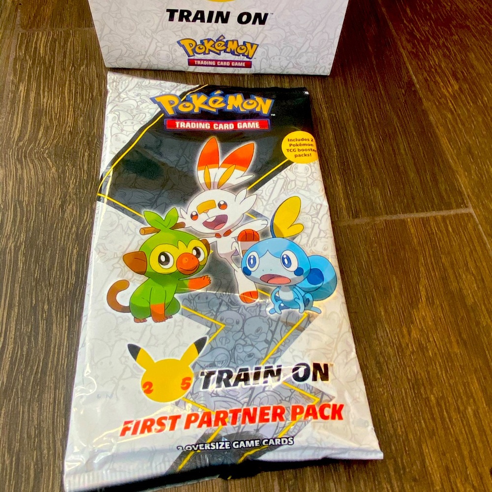 Pokémon Train On First Partner Starter Pack